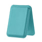 Card holder folded flat sitting slim against the phone back