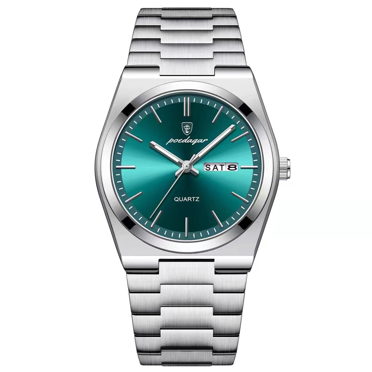 Ultra-Thin Square Quartz Watch | detail close on finish