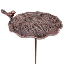 Low Metal Bird Feeder