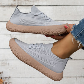 Women Casual Slip-On Mesh Sneakers