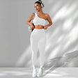 Light gray set with white trim