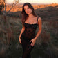 Womens Off-Shoulder Lace Slim Dress