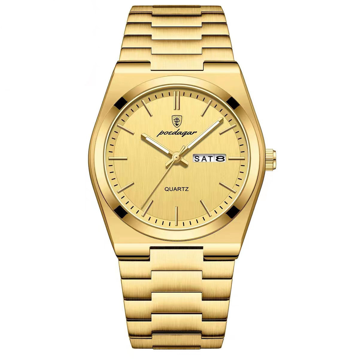Ultra-Thin Square Quartz Watch | instruction reference image