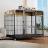 Black Square Tube / 95x65x85 cm | 37x26x33 in