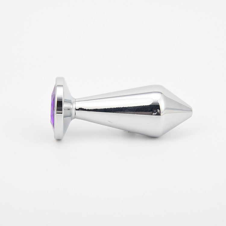 Detachable Metal Anal Plug G | detail close up