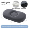 Round Hole Pillow Dark Gray