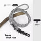 Angled product shot of the adjustable phone lanyard with metal buckle