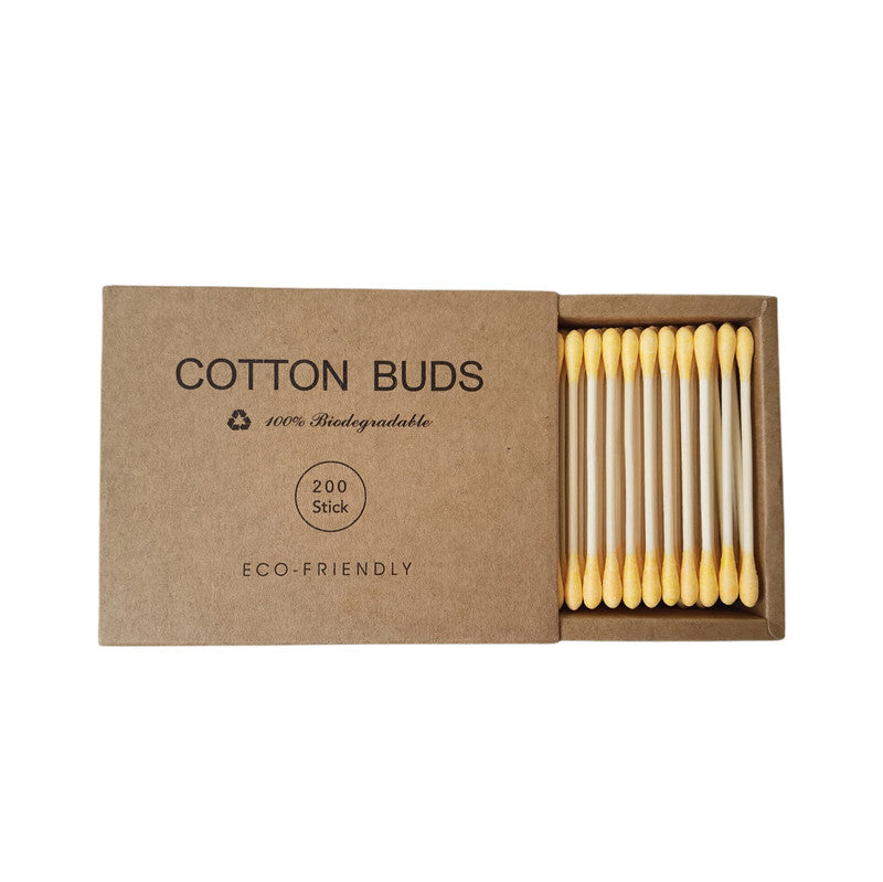 Double-headed colored removable makeup cotton swabs | wardrobe pairing example