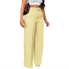 High Waist Straight Leg - Yellow