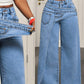 All-match Casual Irregular Women's Wide-leg Pants
