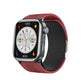 Sleep stage graph displayed on the smart watch screen