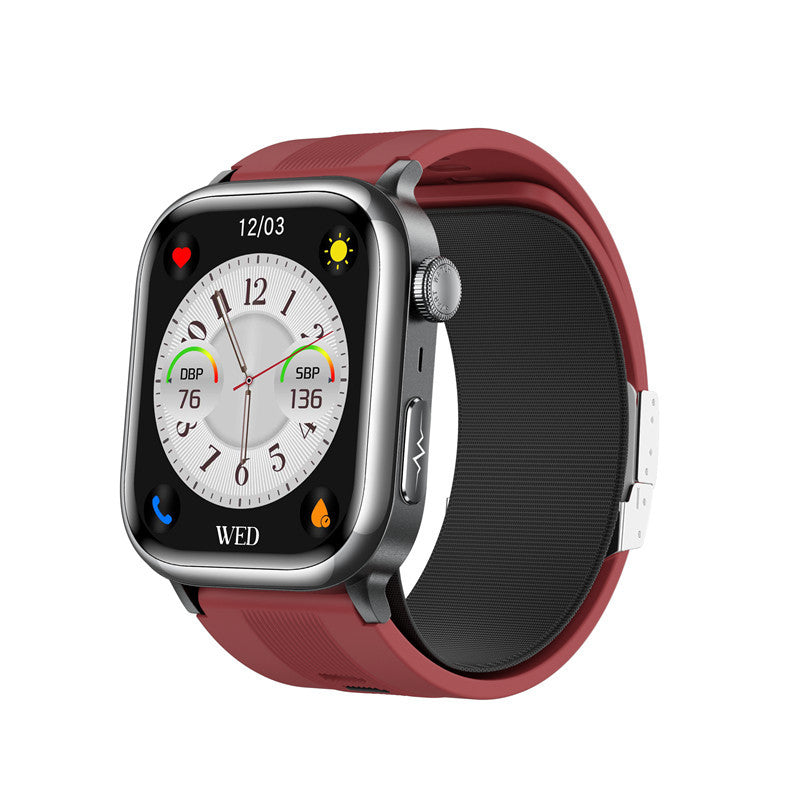 Sleep stage graph displayed on the smart watch screen