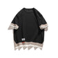 Side profile of the men's short sleeve tee showing the straight body cut