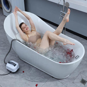 Bubble Bath Massage Mat | full body bubble jets in action
