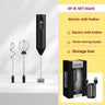 Rechargeable ABS 3-Head Set Black