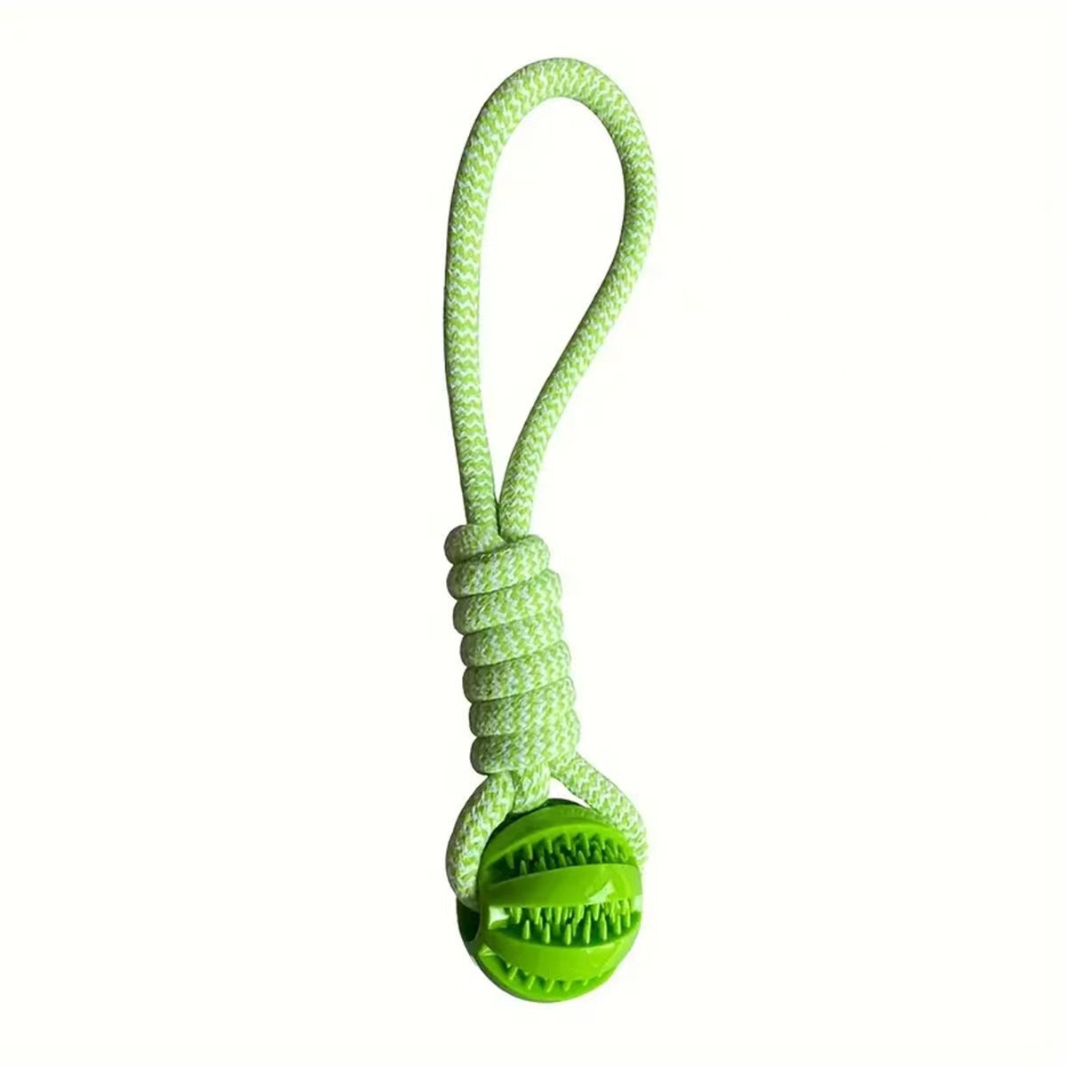 Corn cob shaped rubber dog chew and treat toy shown on a plain background