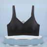 Nude Black Thin-Strap Back-Clasp