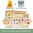 45pcs Wood OceanAnimals