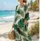 3D Print Loose Women Two Piece Dress