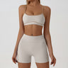 Cream White, Bra and Shorts Set / XL | US 14 / EU 44