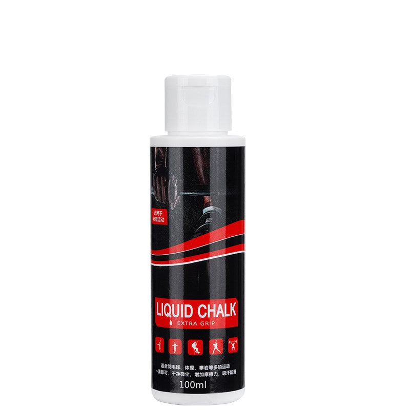 Liquid Chalk Extra Grip bottle for a dry anti-slip hold on bars, weights and holds