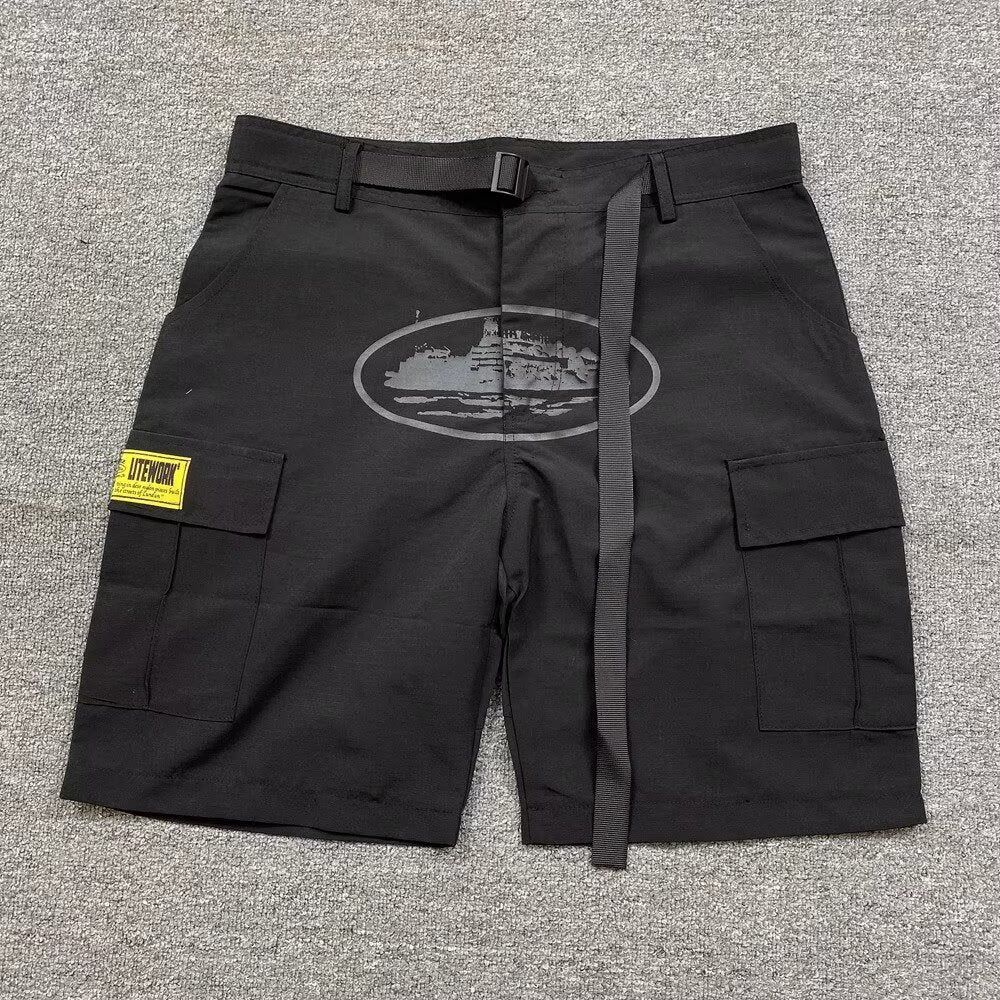 Mens American Retro Cargo Shorts