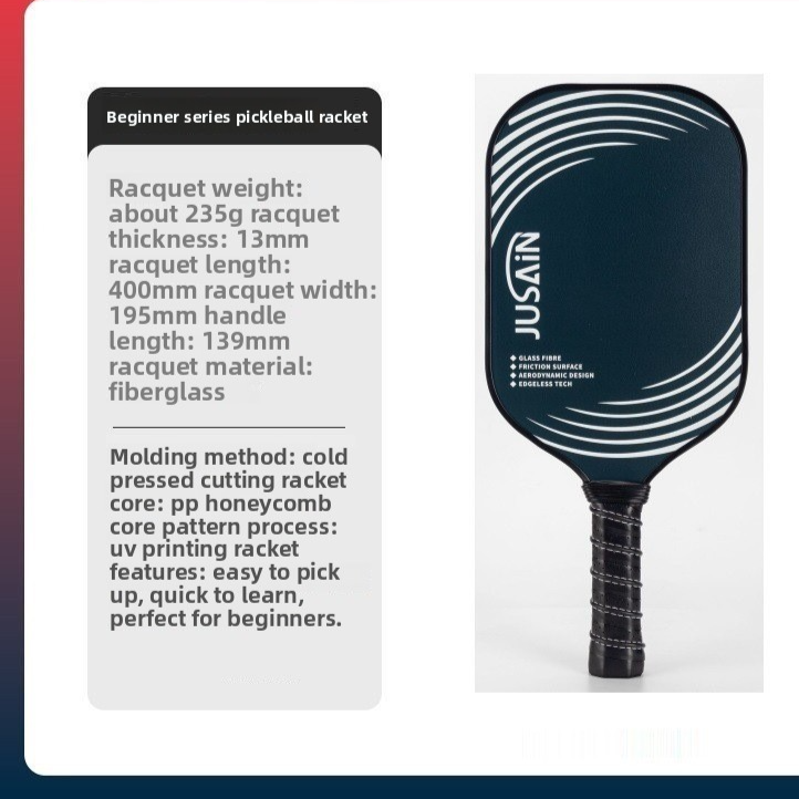 Professional Pickleball Racket | reverse view product shot