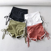 Trim High Waist Shorts