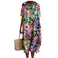 Womens Floral Print Dress