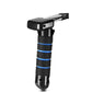 Portable car assist handle with a blue foam grip and a plain black head, shown on the Blue without light option
