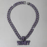 With 20inch Cuban chain