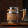 118 Simulation Wooden Barrel Cup
