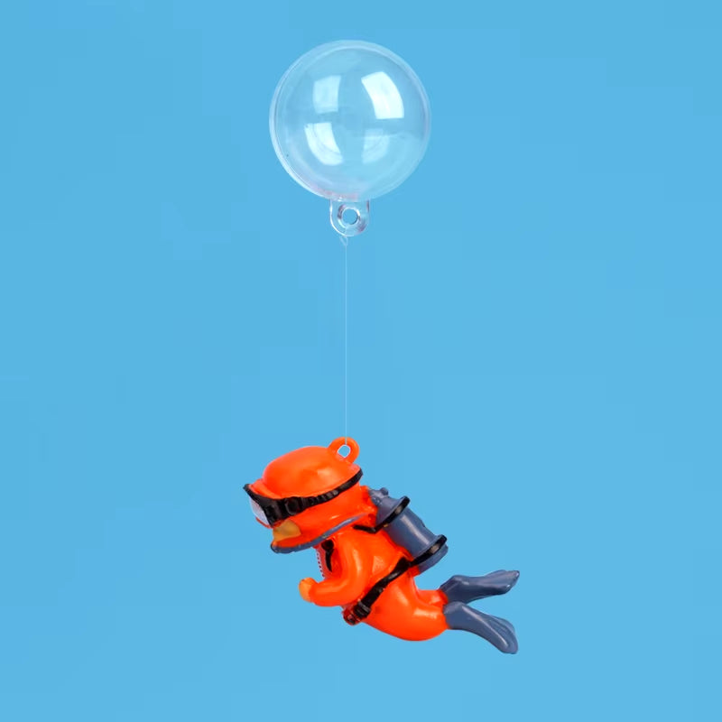 Cartoon Fish Tanks Decor Mini Diver Simulated Floating Mermaid Aquarium Fish Tank Decoration Kiki Pendant Aquarium Accessories