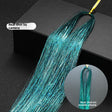Laser peacock blue 120cm