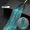 Laser peacock blue 120cm