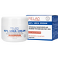MELAO 40% Urea Cream jar and box side view showing the printed directions, 150 g, white background