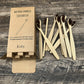 Soft-bristled bamboo toothbrush set | evening warm ambience styling