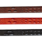 Genuine Leather Crocodile Pattern | side profile detail