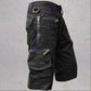 Mens Cropped Cotton Casual Pants