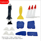 Metal Head 3-in-1 Glue Scraper Caulking Tool Kit