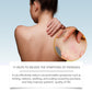 Bee venom psoriasis care cream being smoothed onto a dry scaly patch of skin