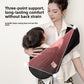 Adjustable Baby Carrier with Storage Pocket | close up material texture