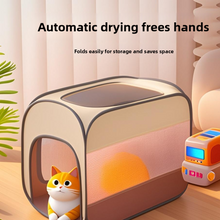 Foldable Pet Drying Box for Cats and Dogs