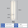 Bright Moon White 60cm