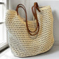 Hand Woven Cotton Beach Tote Bag