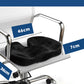 U-shaped memory foam seat cushion showing the contoured top surface