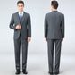 Classic Wool Blend Mens Three Piece Suit