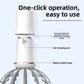 Top view of the scalp massager showing the flexible claw layout