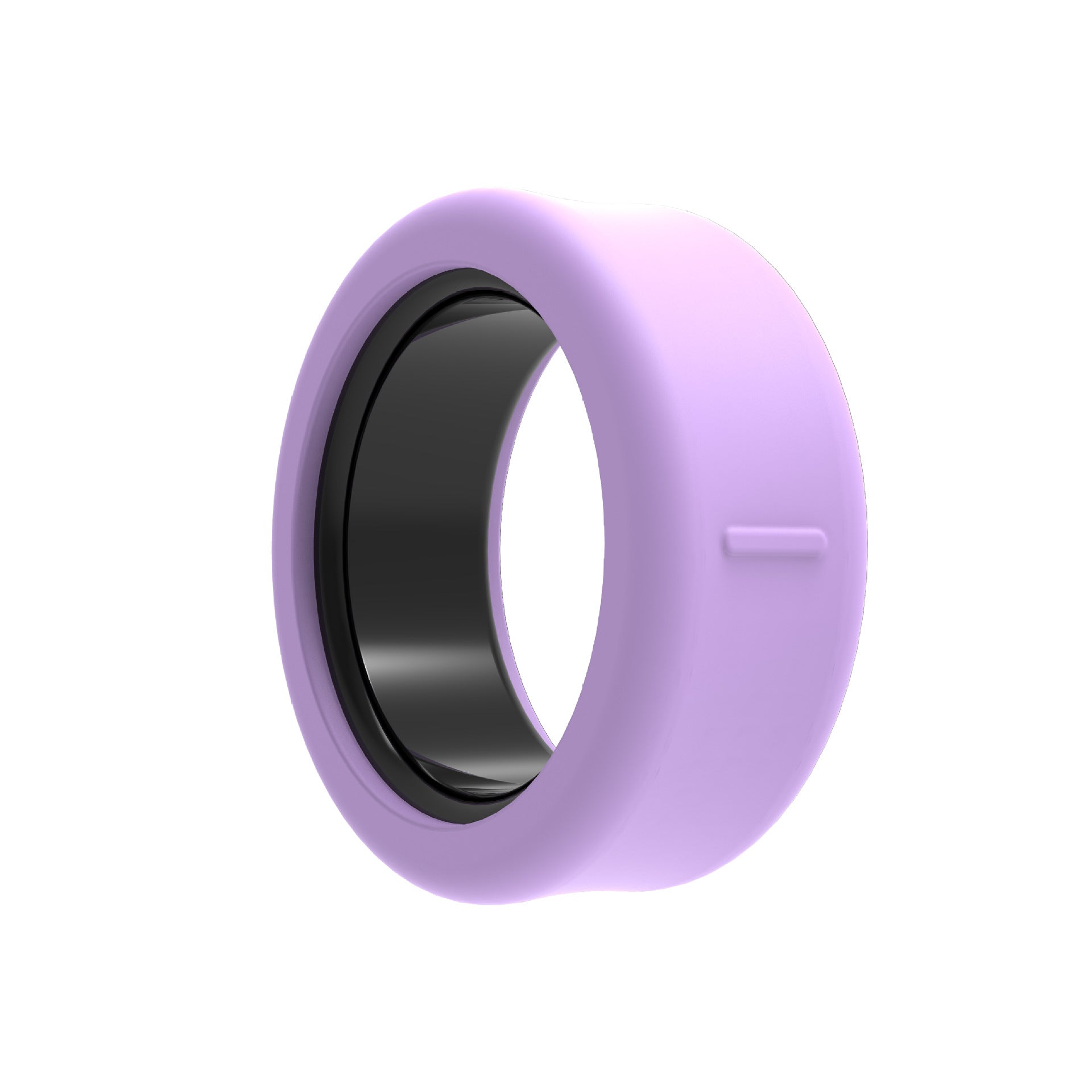 Smart ring silicone protective sleeve shown up close on a studio background