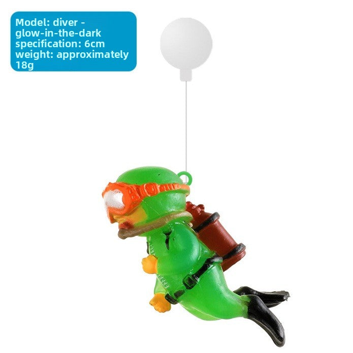 Mini Decorative Figurine | back view